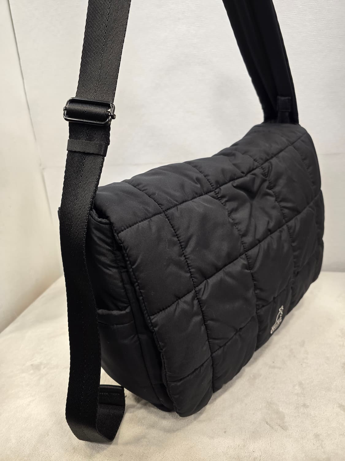 캉골 푸퍼 메신저백 L 블랙 상품이미지4