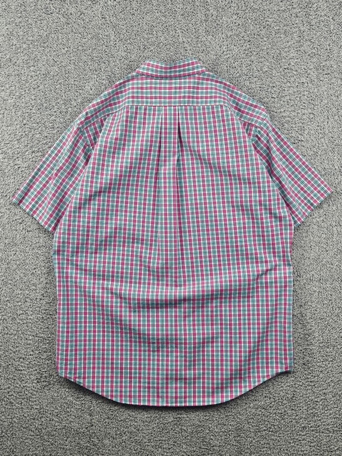 폴로랄프로렌 체크 하프 반팔 셔츠 ( L ) / 11920 상품이미지3