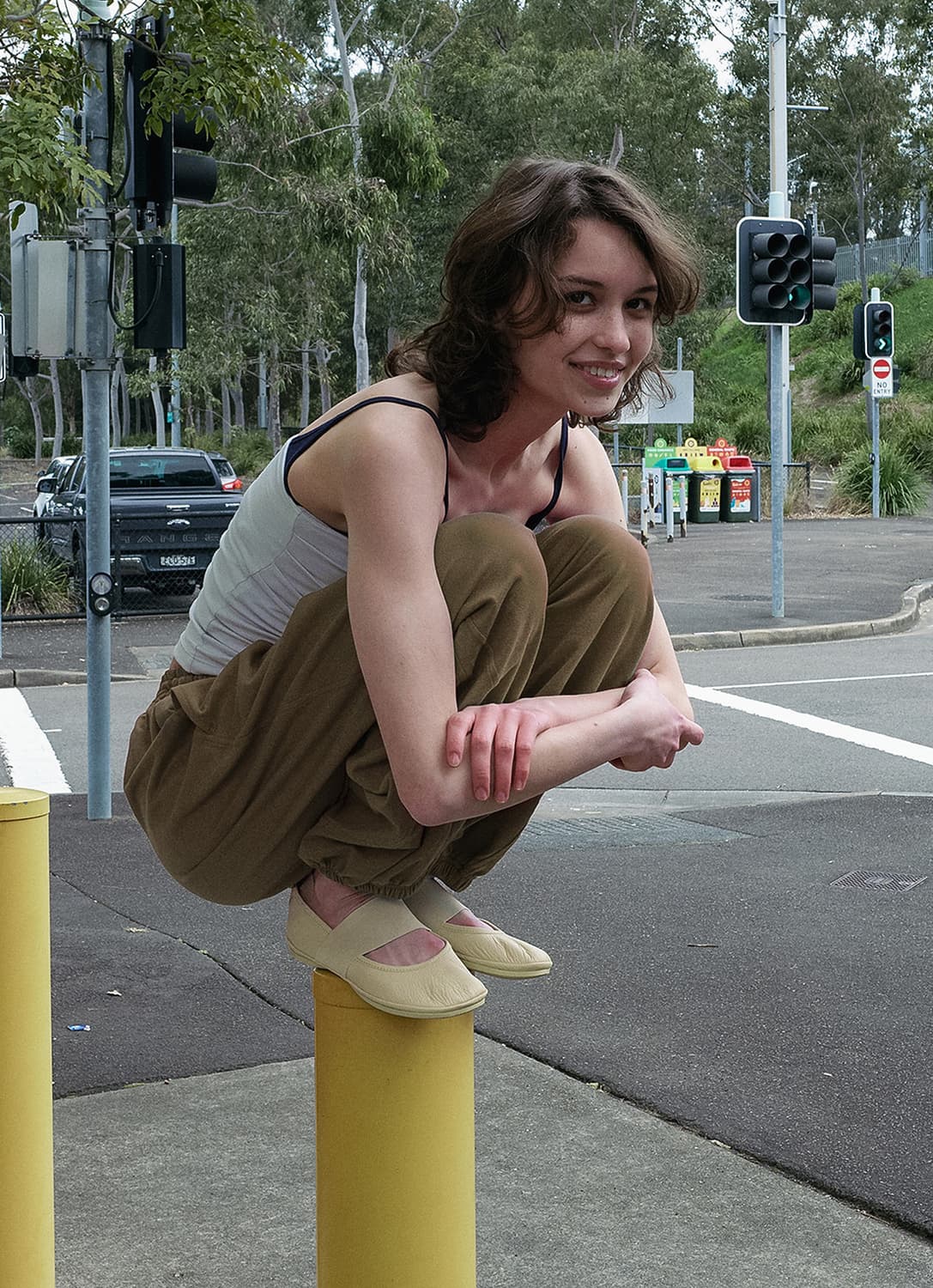 부디무드라 다이애그널 조거팬츠 상품이미지1