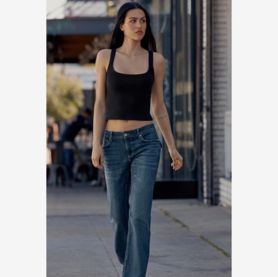 자라 TRF BOOTCUT 로우라이즈 4470/011/401 상품이미지1