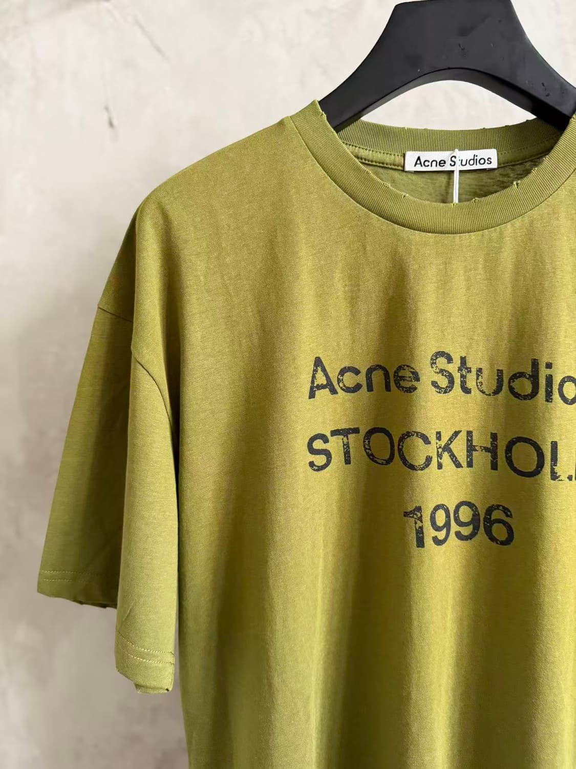 아크네 스튜디오 로고 티셔츠 페이드 상품이미지6