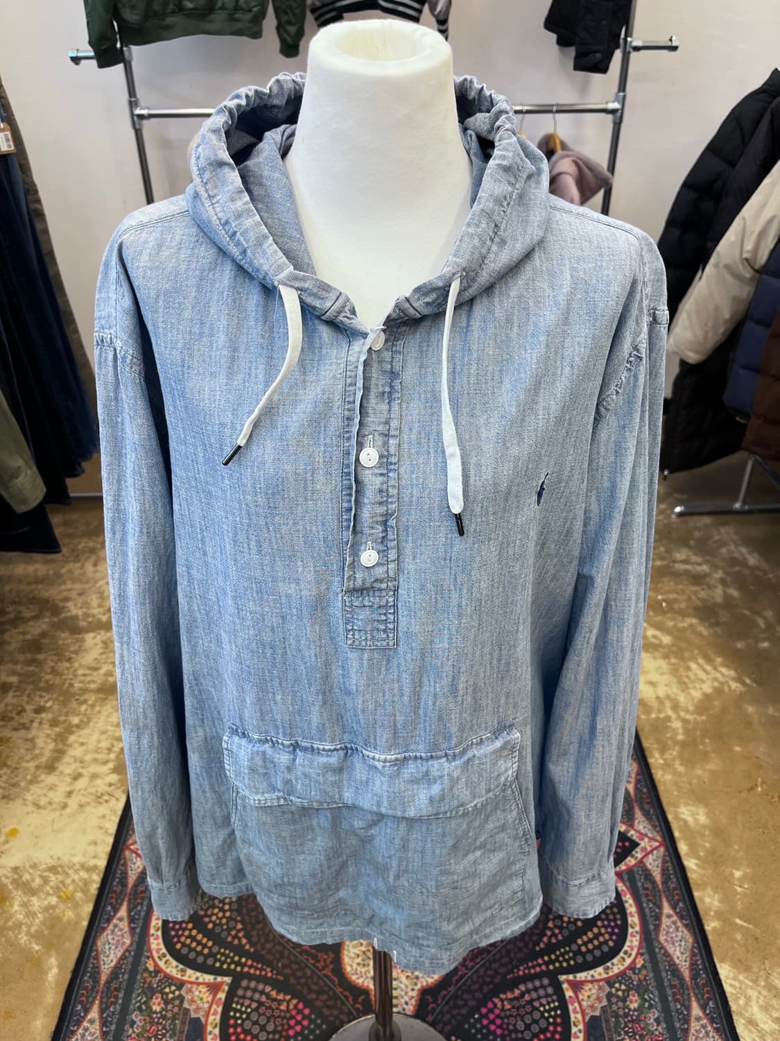 폴로 랄프 로렌 버튼 데님 아노락 상품이미지3