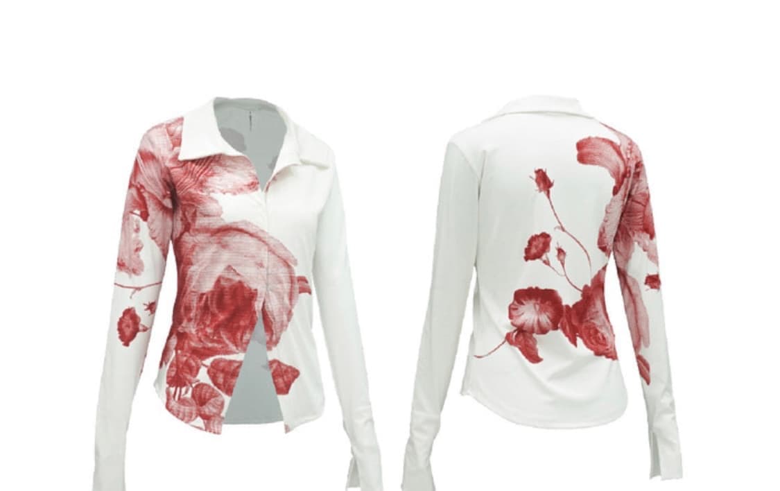 나체 하프톤 셔츠 상품이미지1