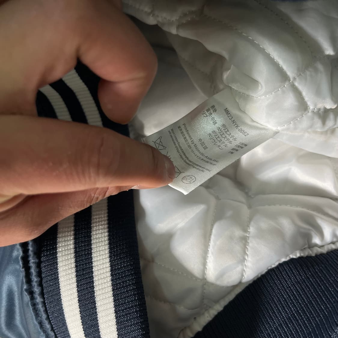 100 90s 마제스틱 일본판 뉴욕 양키즈 스타디움 바시티 자켓  상품이미지5