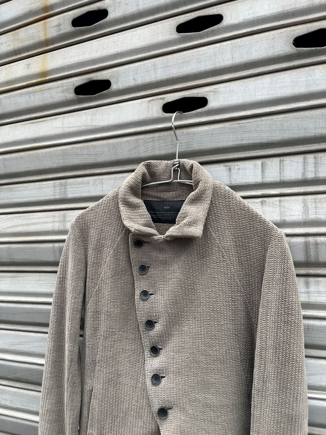 Bajra 비대칭 사선 코튼 자켓  상품이미지5