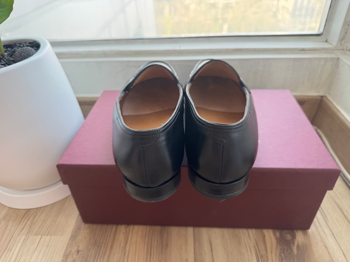 존롭 로페즈 옥스포드 블랙 카프 uk10 상품이미지3