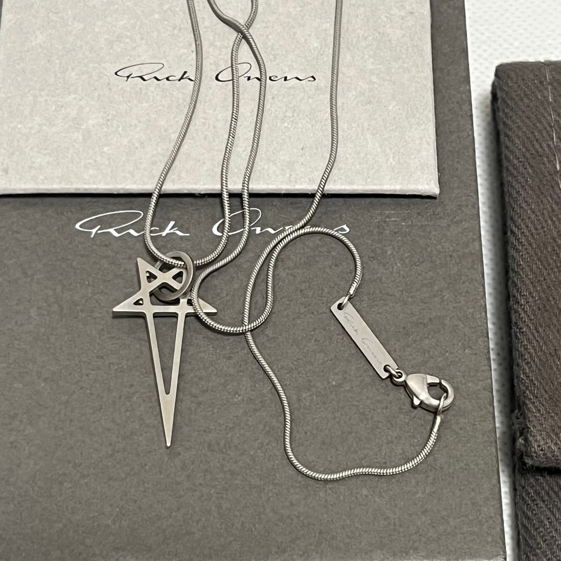 릭오웬스 25fw 펜타그램 네크리스/목걸이 상품이미지1