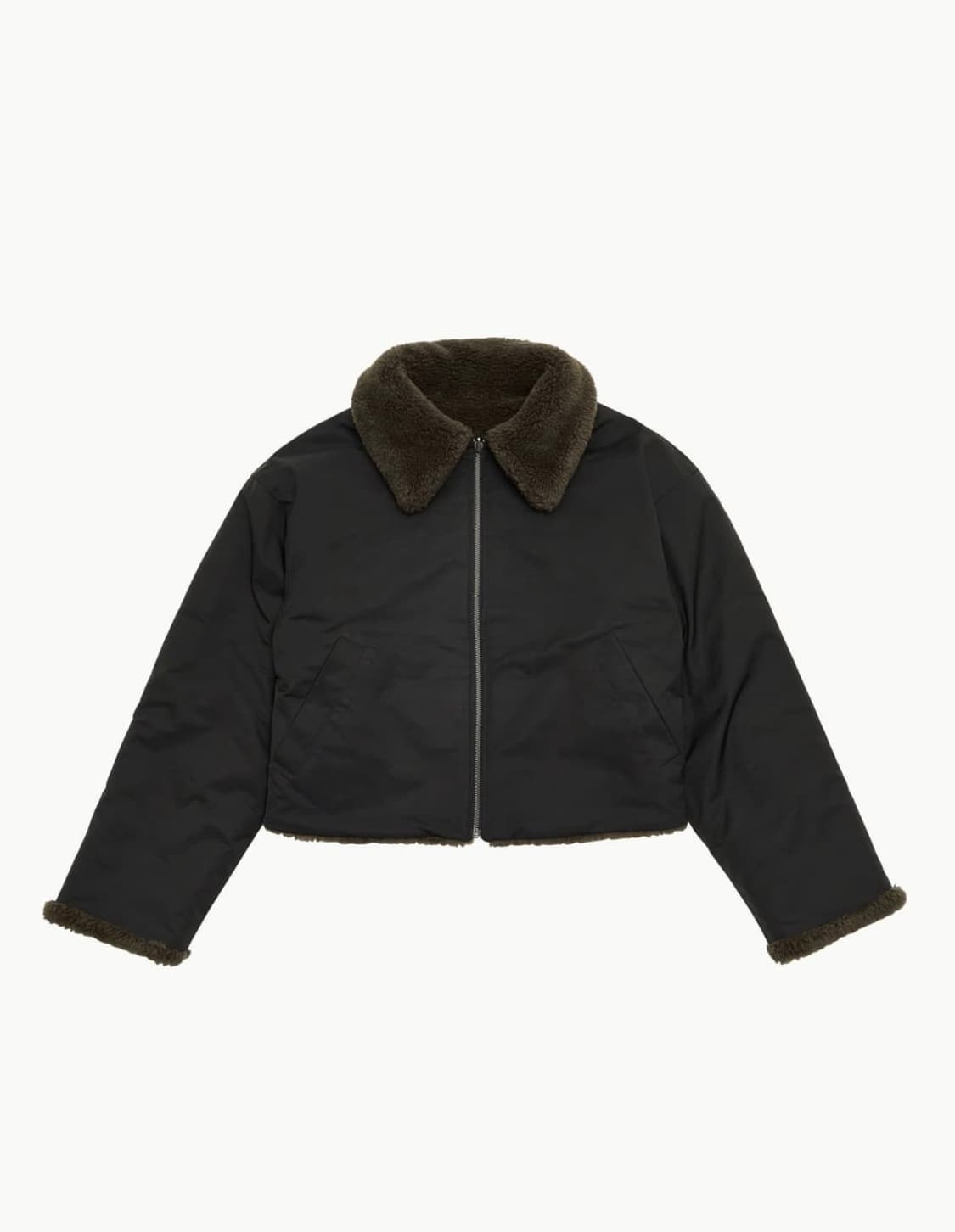 아모멘토 리버시블 퍼자켓 REVERSIBLE SHEARLING  상품이미지1