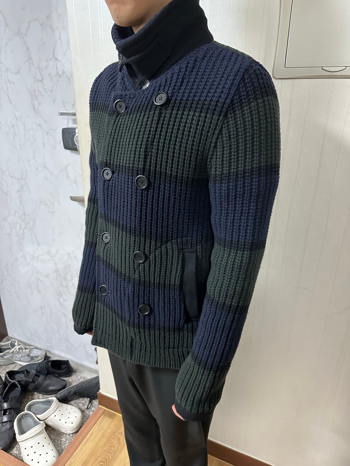 [L] 빈폴 더블 니트자켓 상품이미지3