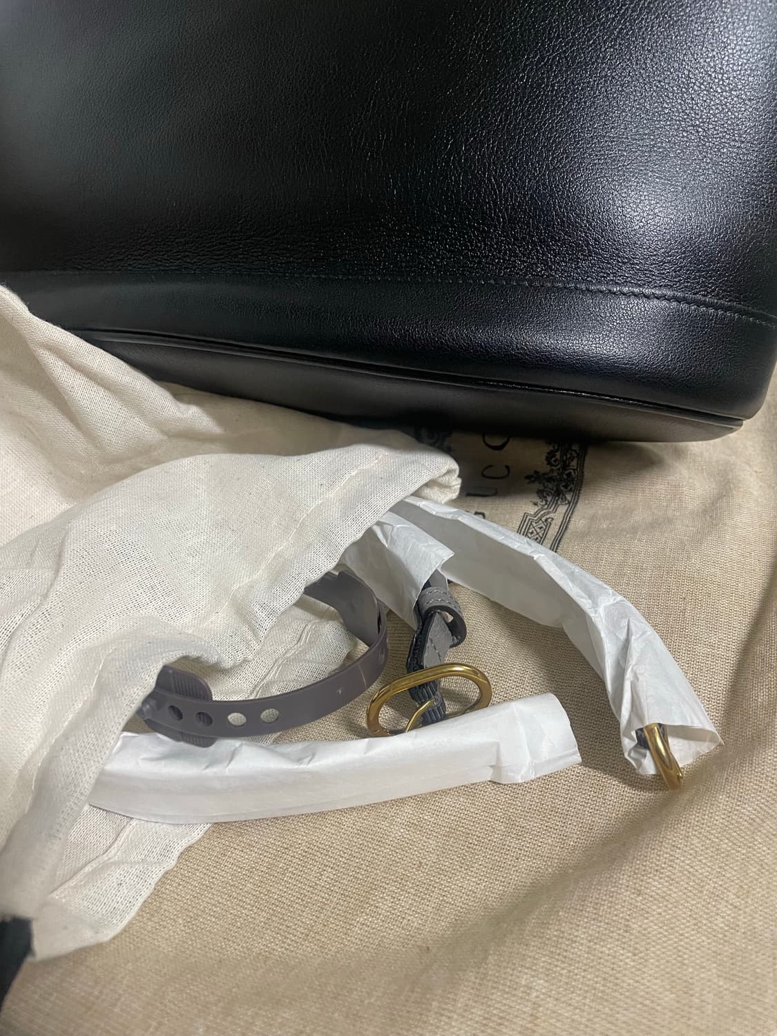 구찌 뱀부 미디엄 탑핸들백 새상품 상품이미지4