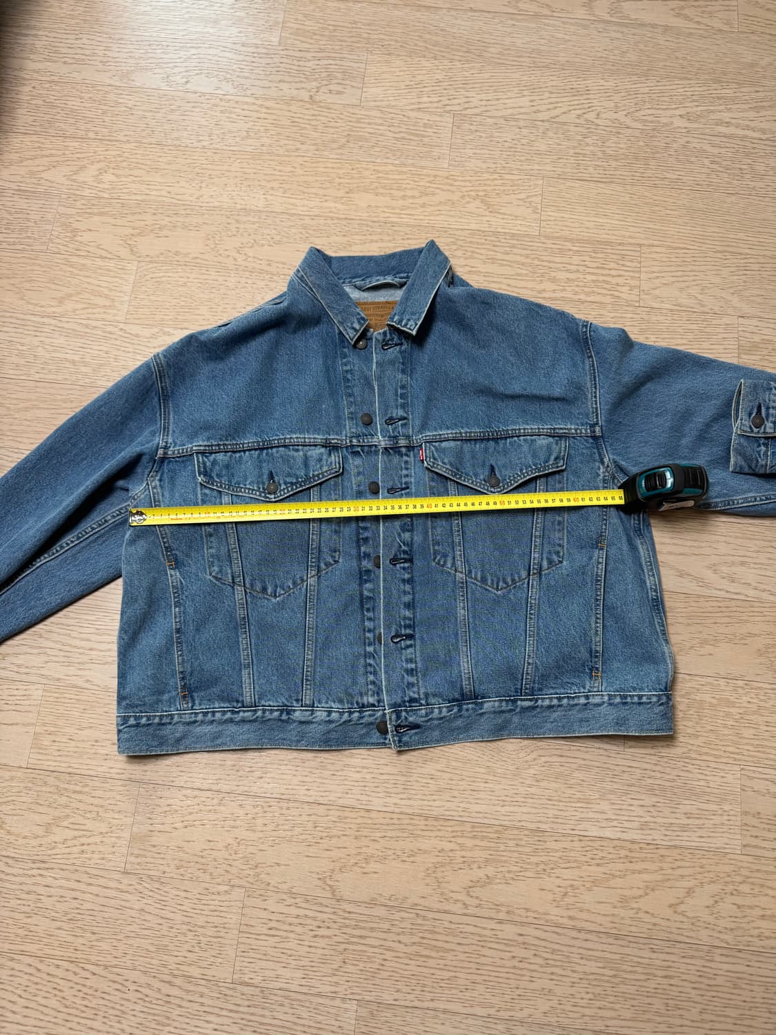 XL) 리바이스 데님 트러커 연청 상품이미지1