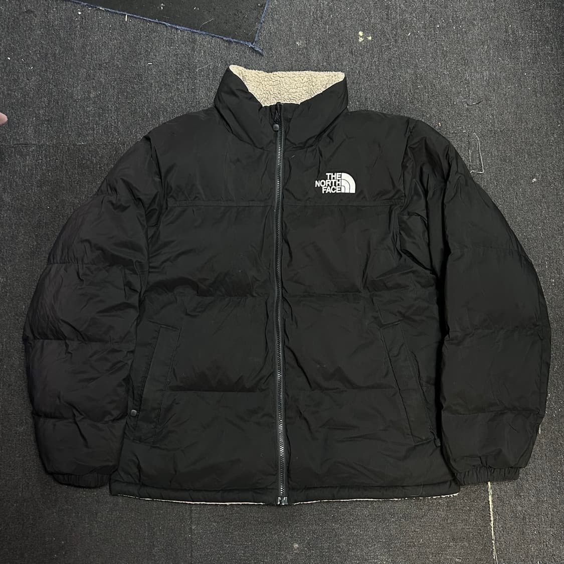 노스페이스 리버시블 패딩 플리스 자켓 XL 상품이미지2