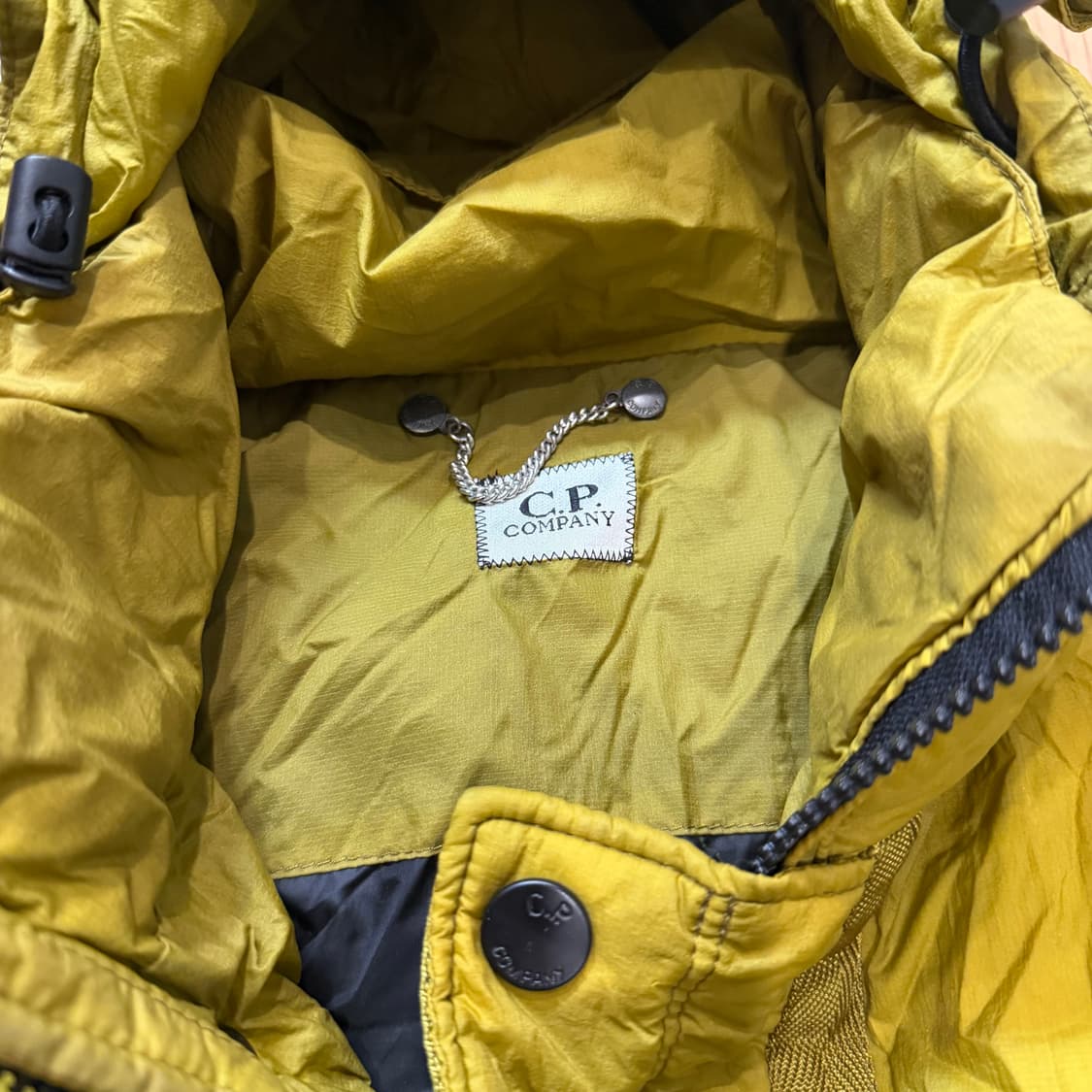 CP Company 고글 덕다운 라임 베스트 상품이미지3