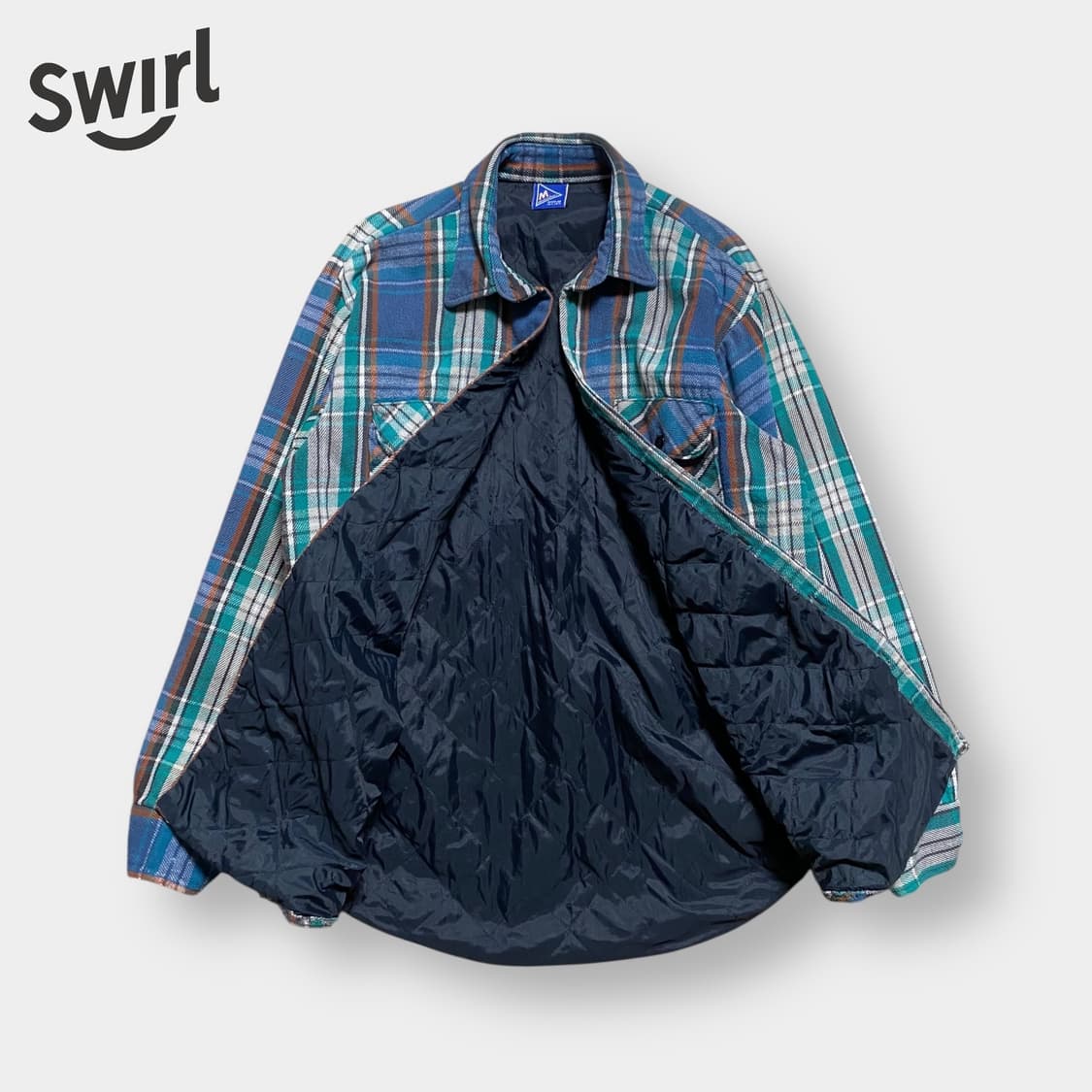 🌊80~90 mightmac quilting flannel shirts 상품이미지5