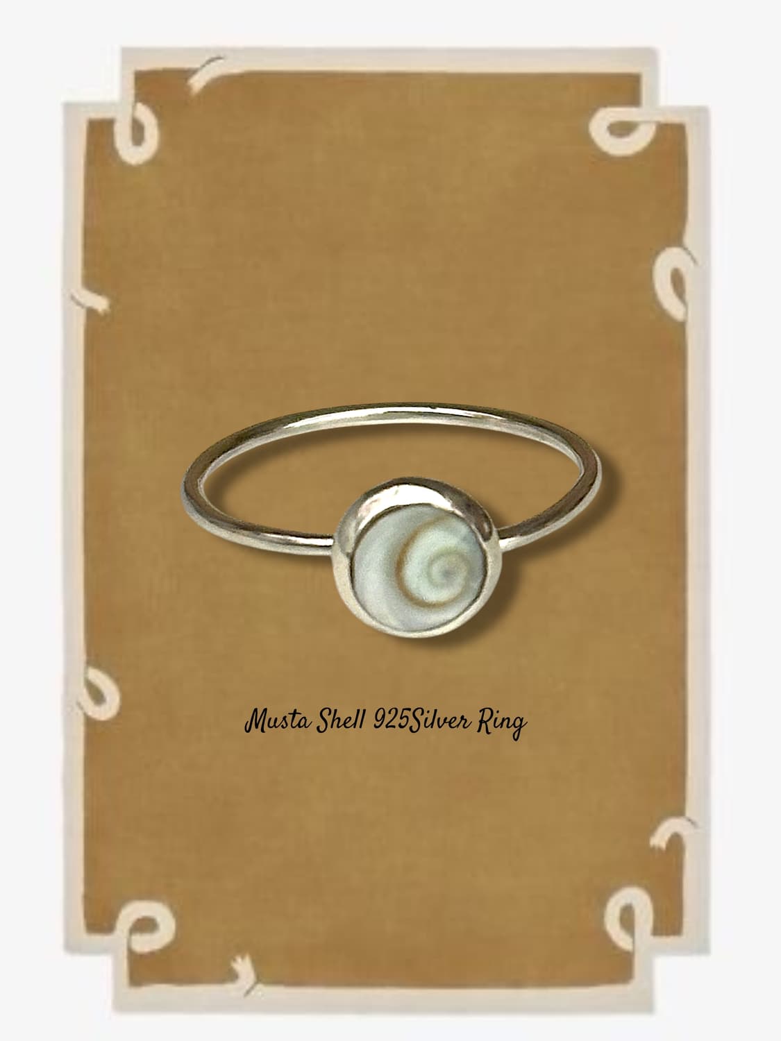 Shell 925silver ring🐚 상품이미지1