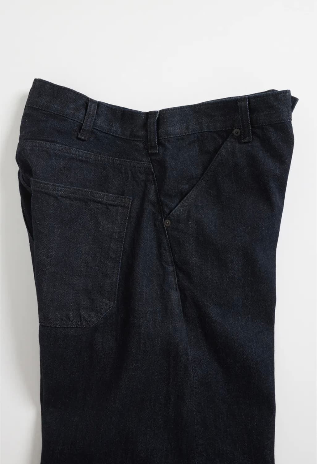 해칭룸 - Wide Curve Jeans Washed Indigo (M) 상품이미지5