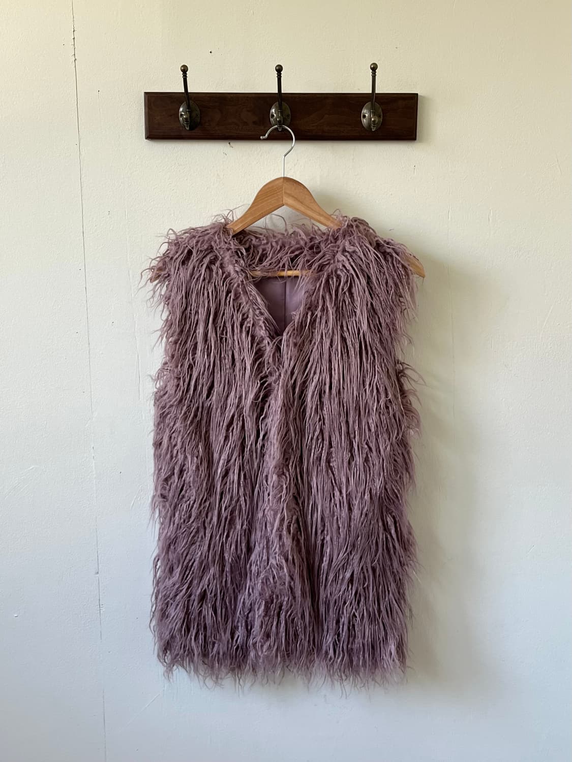 Frame 라벤더 퍼 베스트 자켓 상품이미지1