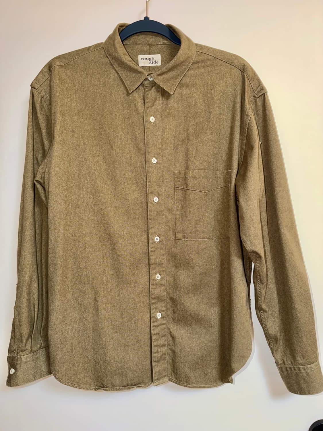 러프사이드 Primary Workshirt Olive 상품이미지1