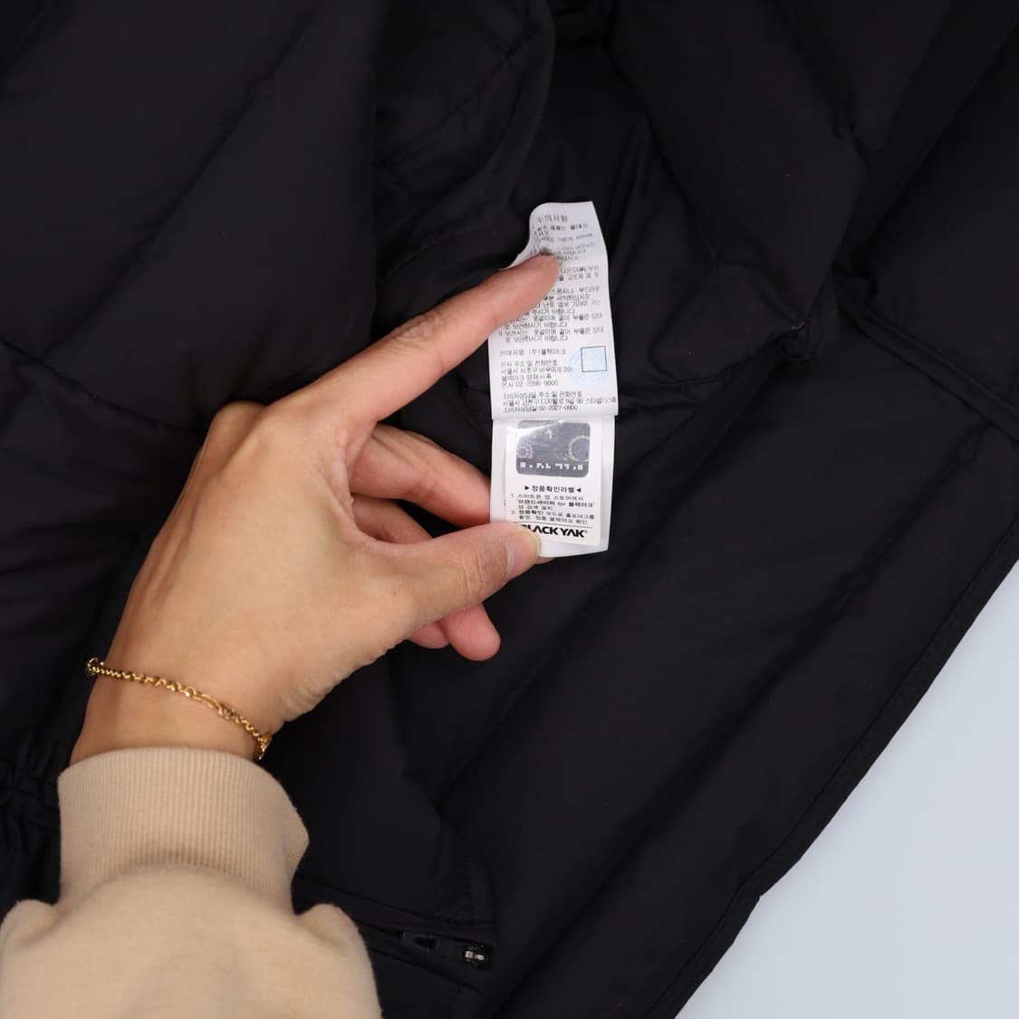 [100] 빈폴 여성 구스다운 롱 경량패딩 점퍼 1204HR1  상품이미지6