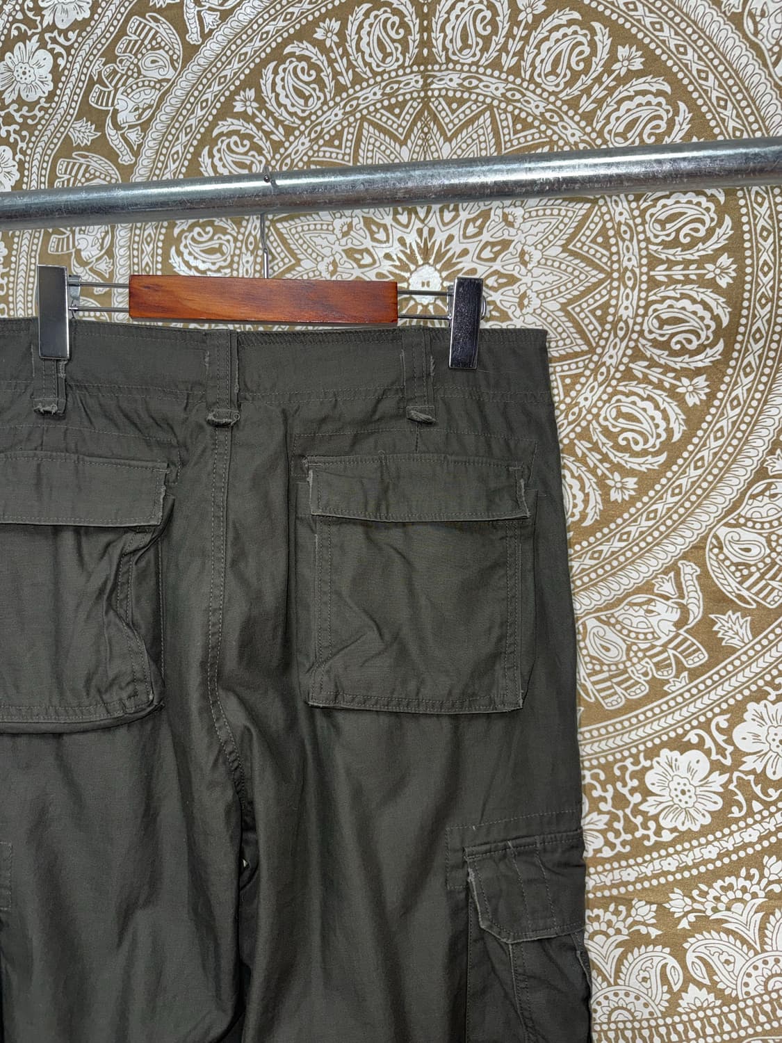 빈티지 카키 카고팬츠  상품이미지6