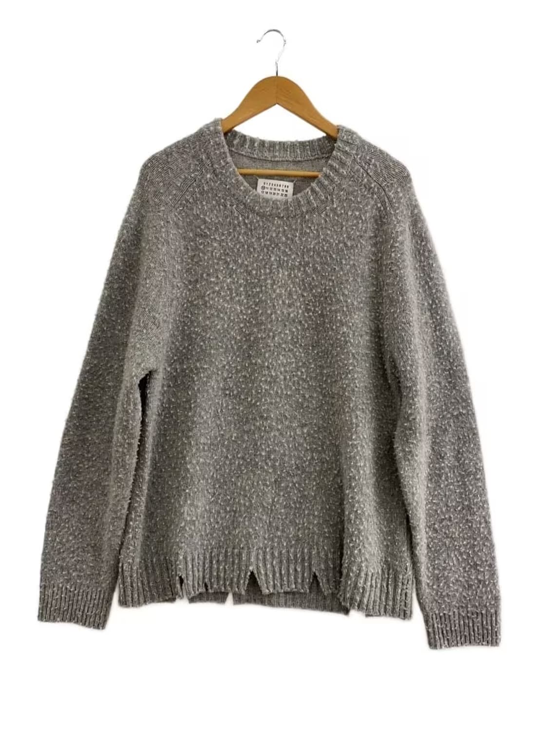 Maison Margiela Gray Piring Knit Sweater 상품이미지1