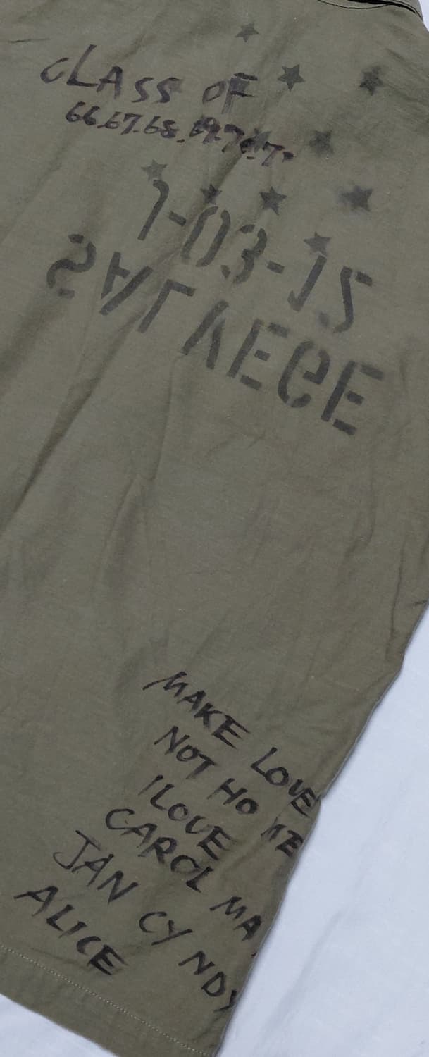 [Johnbull] 존불 핸드 페인팅 밀리터리 커스텀 셔츠 재킷 상품이미지9