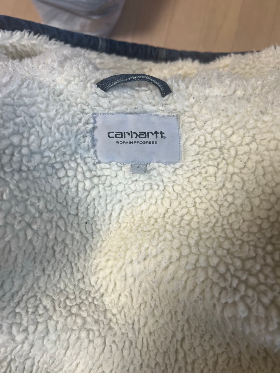 칼하트WIP 데님 액티브 자켓 상품이미지2