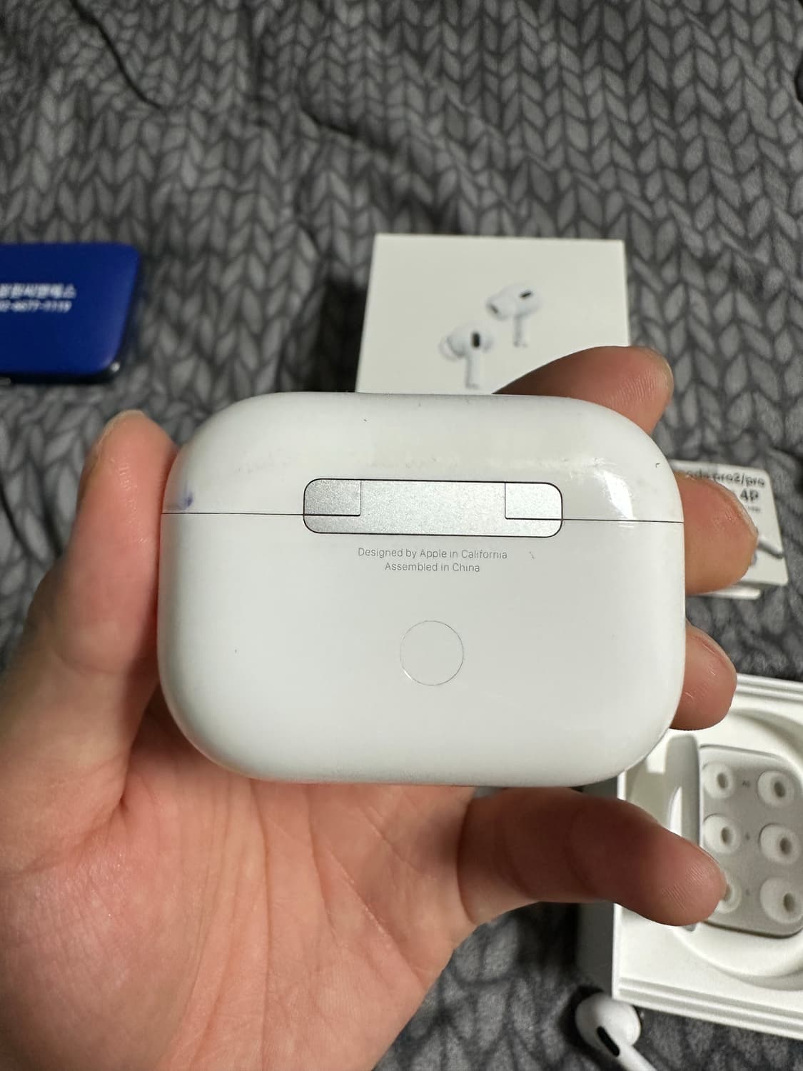 에어팟 프로 2세대 (8핀) + 아즈라 크리스탈 이어팁 포함 상품이미지6