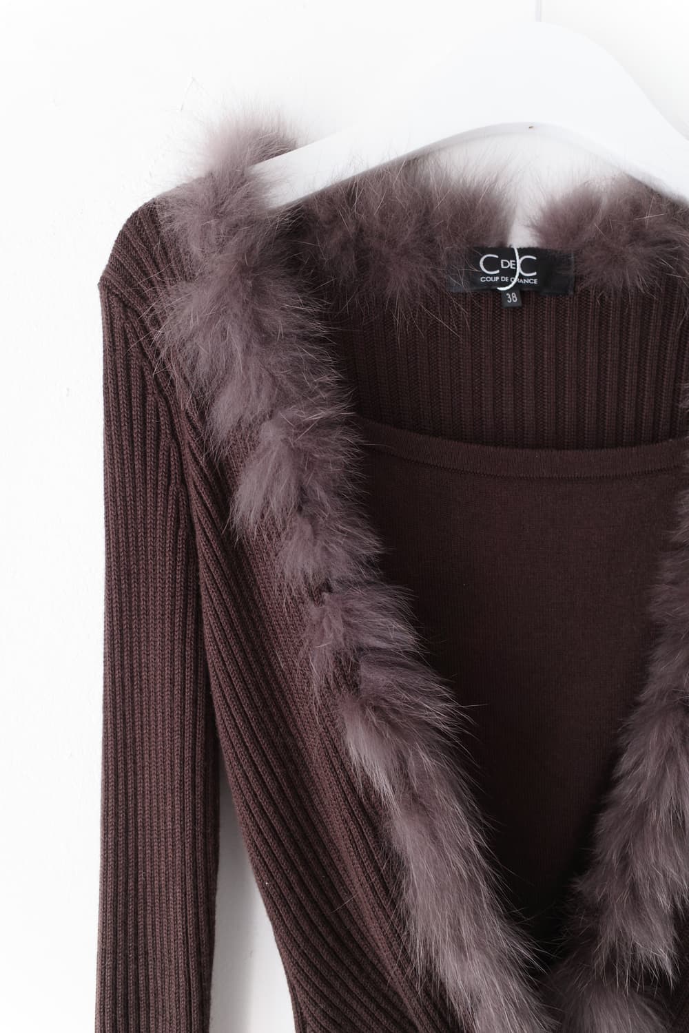 draping fur knit 상품이미지3