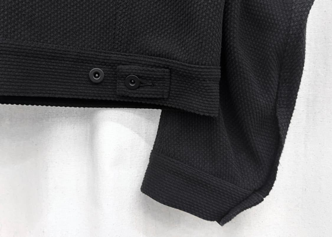 코자부로 23SS 트럭커 자켓 사시코 블랙 상품이미지7