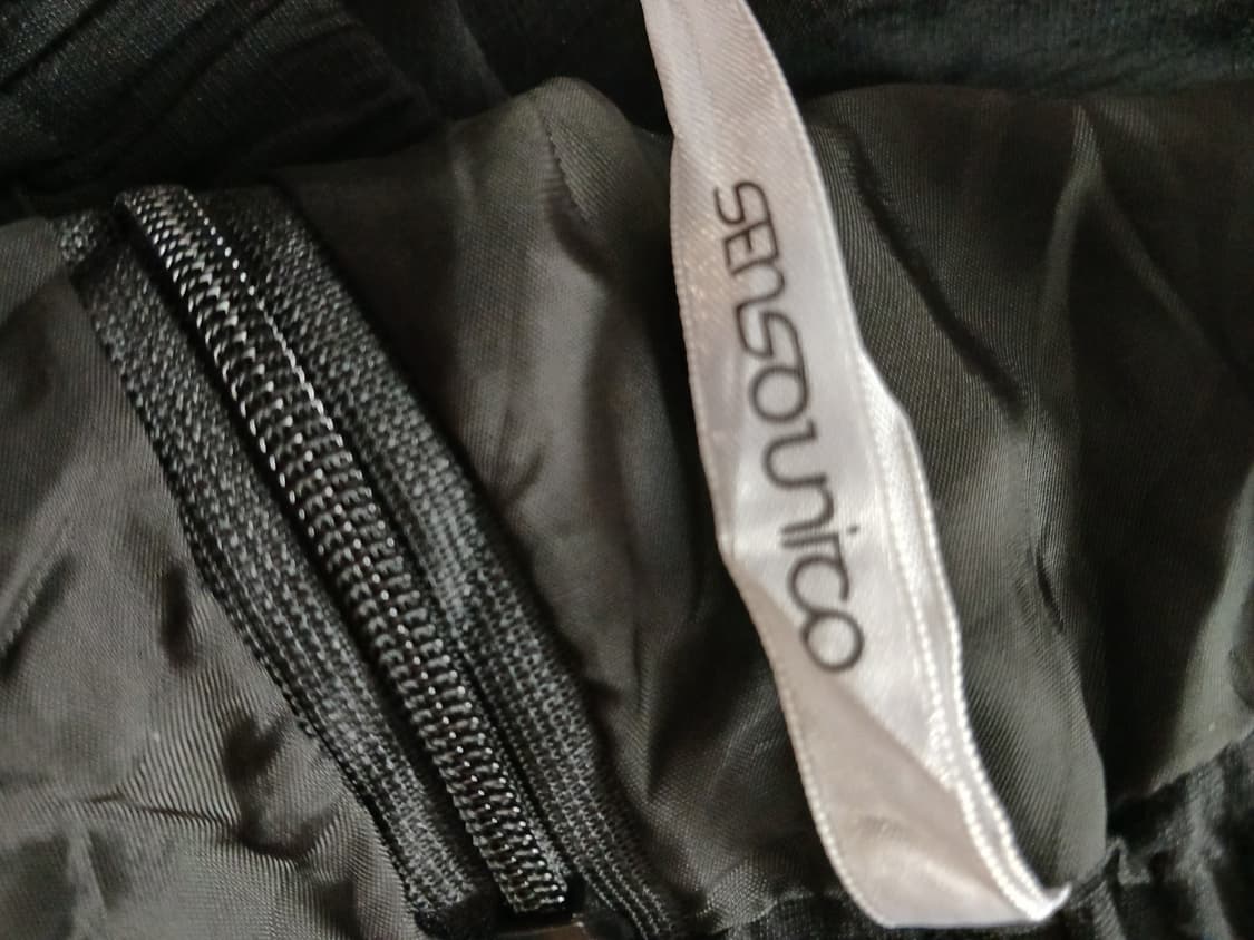 센소유니코  언발 블랙 스커트 상품이미지2