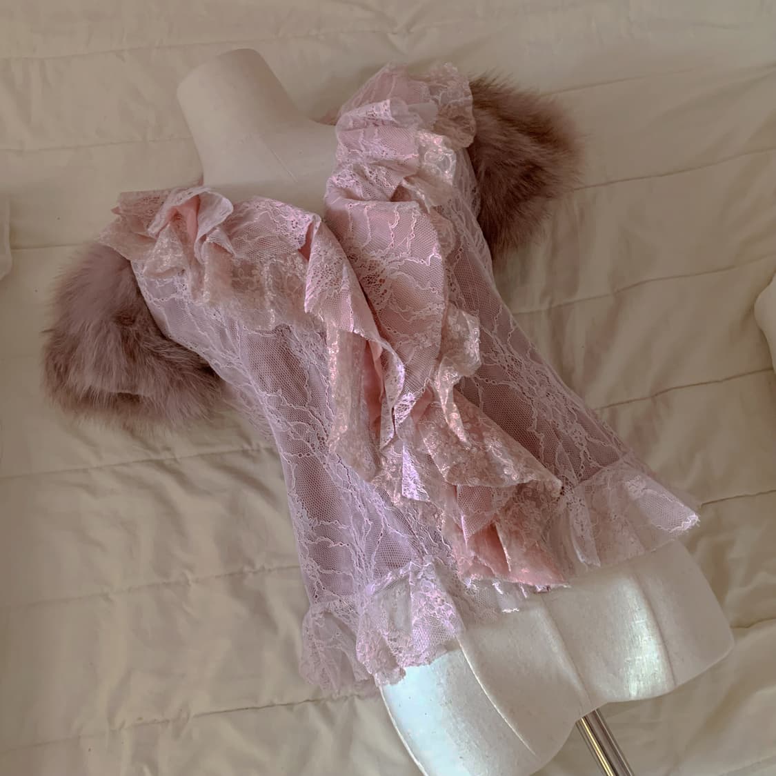 빈티지 반팔 일본빈티지 페어리 반팔 히피페어리 레이스 반팔 히메갸루 상품이미지2