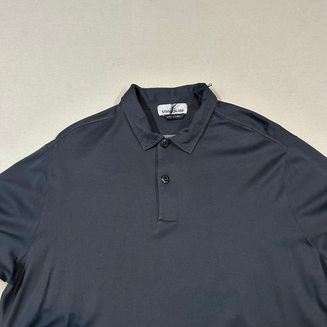3XL) 스톤아일랜드 패치 로고 롱슬리브 카라티셔츠 상품이미지4