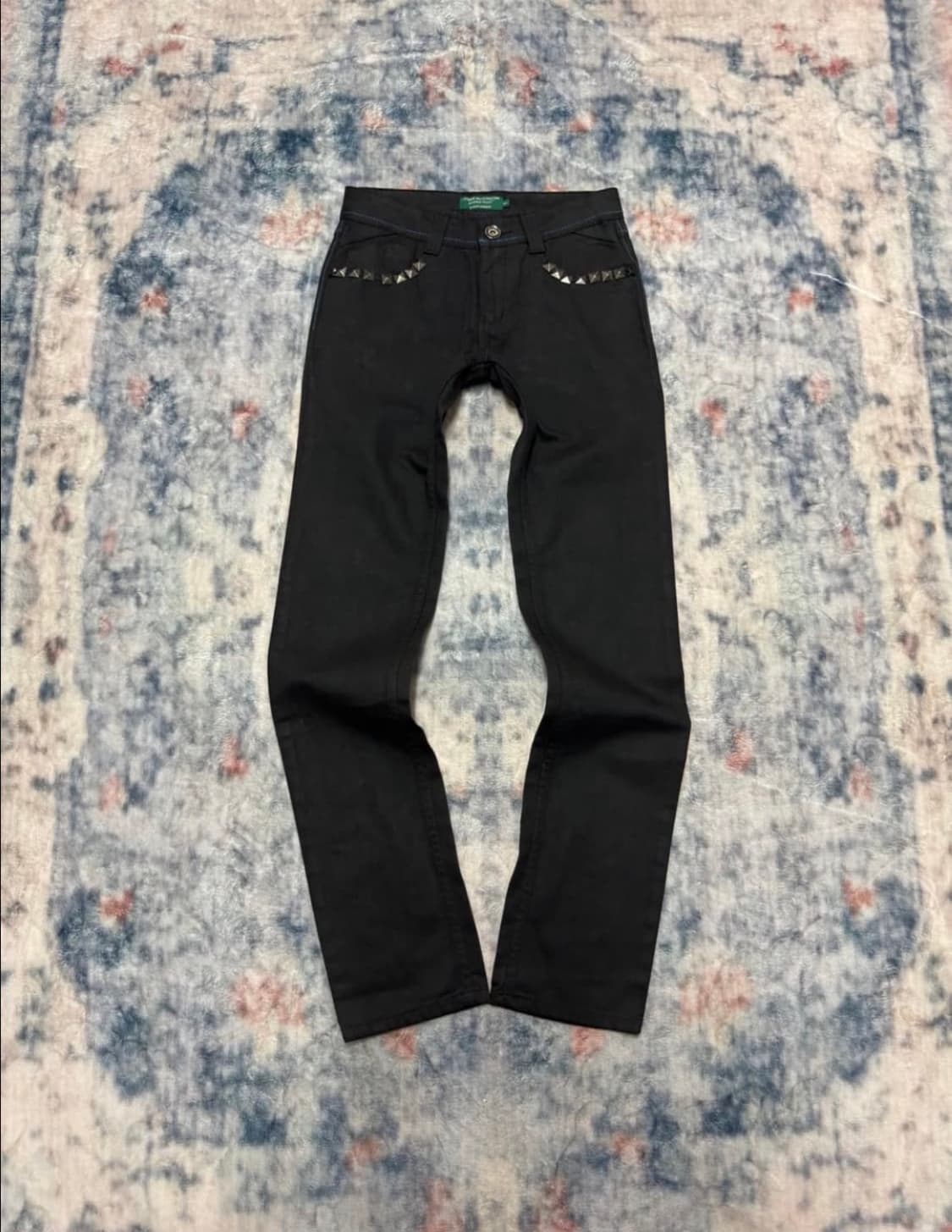 Cagh+ ever green stud rock coating jean 상품이미지2