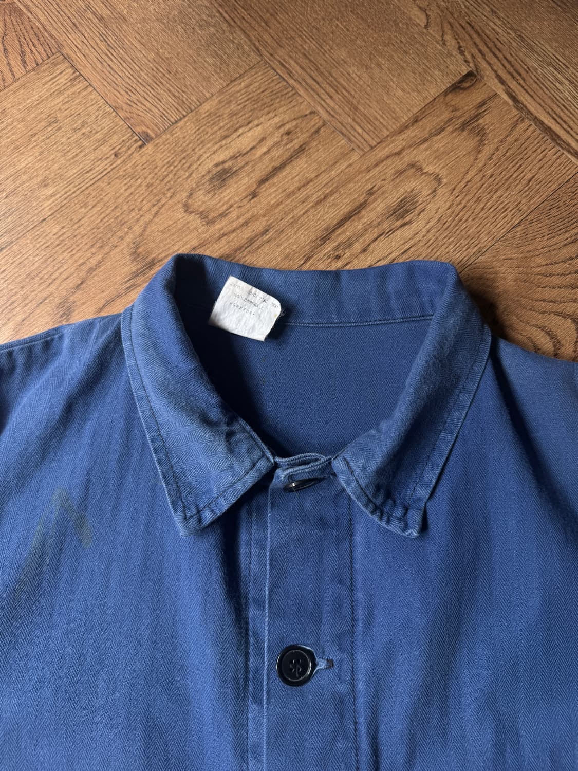 [L]빈티지 페이딩 HBT 프렌치 워크자켓 상품이미지2