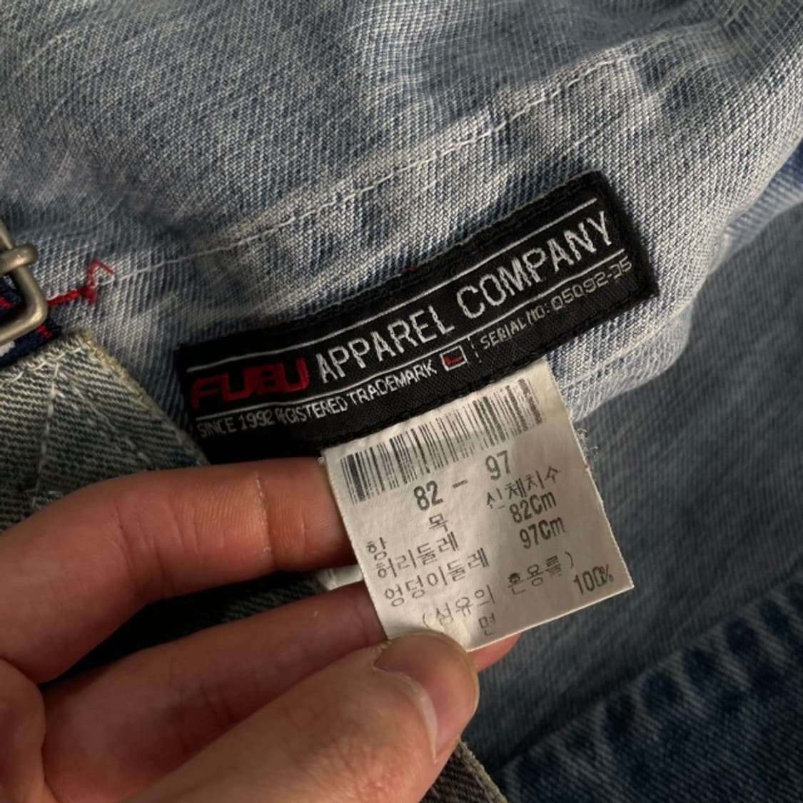 32 후부 올드스쿨 오버롤 상품이미지3