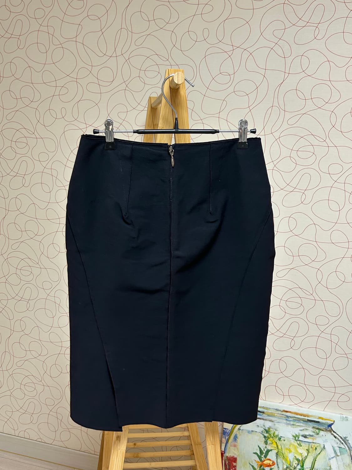 마인(mine) 린넨 H라인 스커트(S사이즈) 상품이미지2