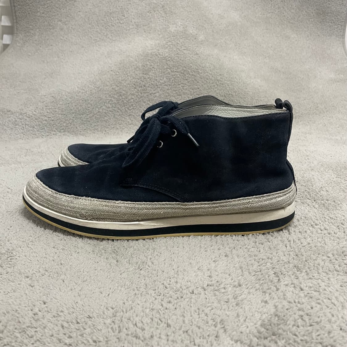 270) 프라다 스포츠 아카이브 스웨이드 하이 트레이너 스니커즈 상품이미지2