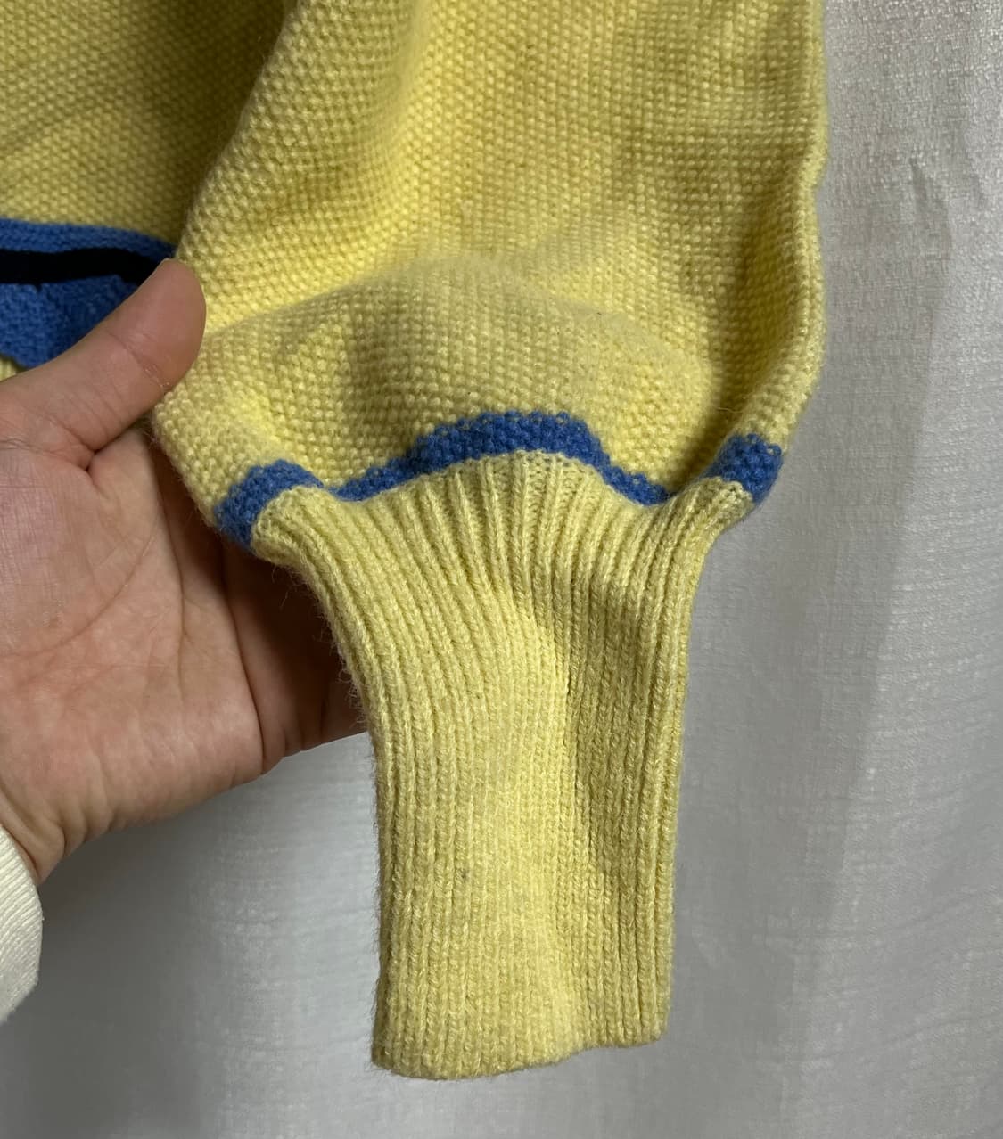 새상품 멜로디가든 공주핏 크롭 니트 가디건 90 상품이미지2