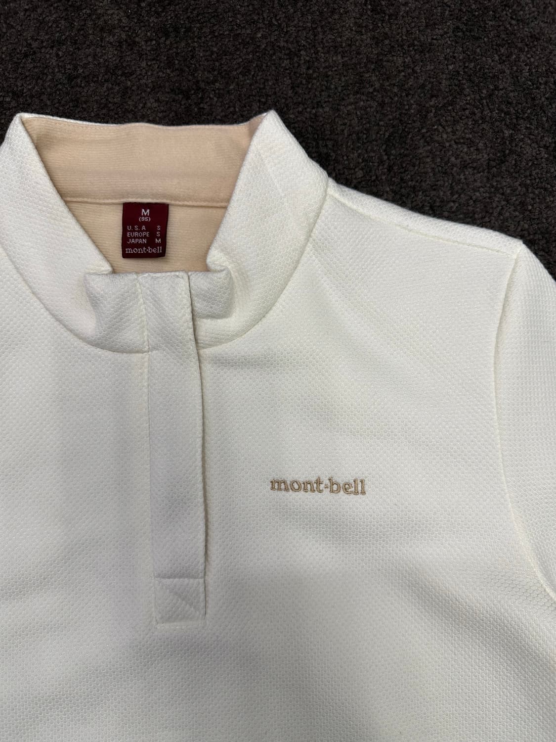 몽벨 여성용 폴라텍 반집업 M 상품이미지1