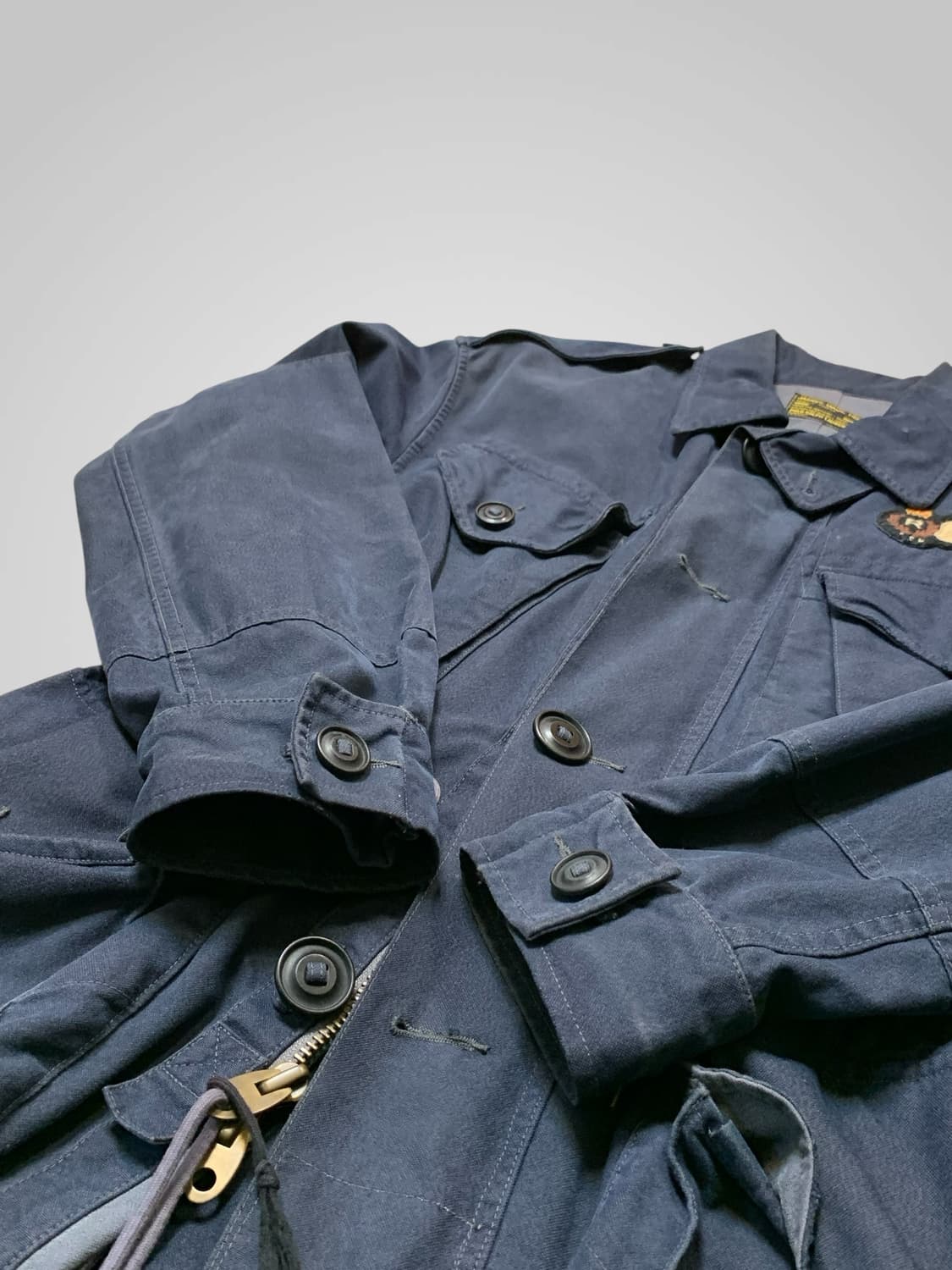 [M]폴로 네이비 컴뱃 필드자켓 상품이미지5