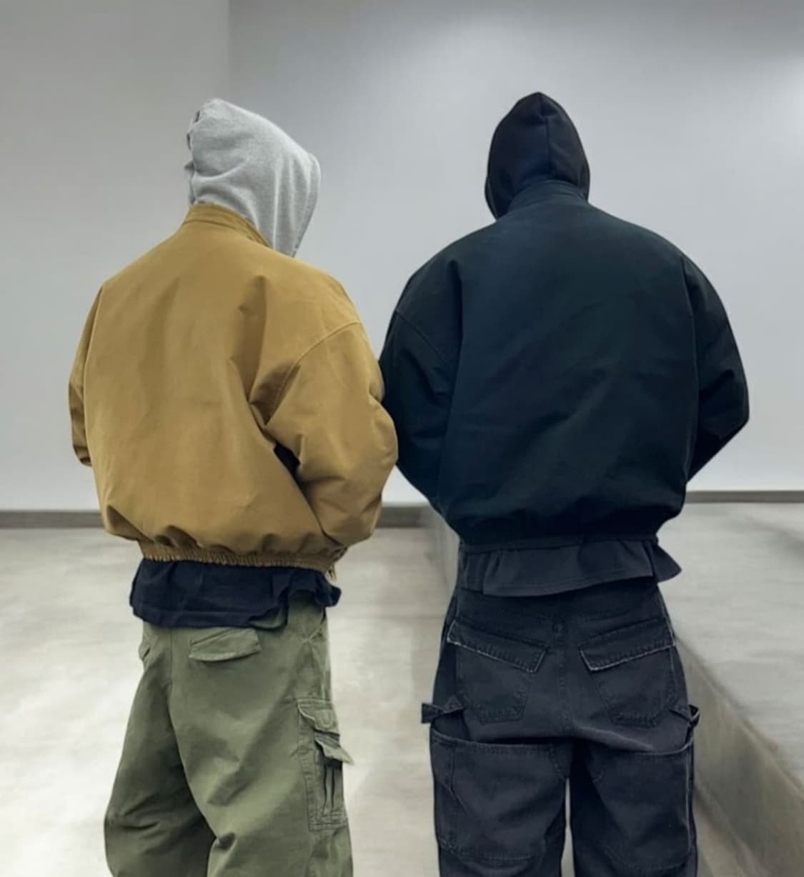 [OS]논노드 25fw 몰스킨 봄버 블랙 상품이미지1