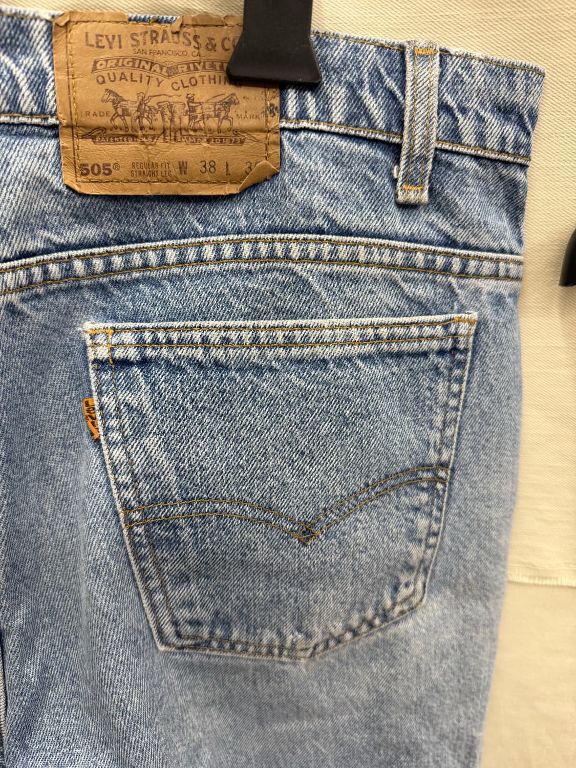 90’s usa 리바이스 505 빈티지 팝니다. 상품이미지4