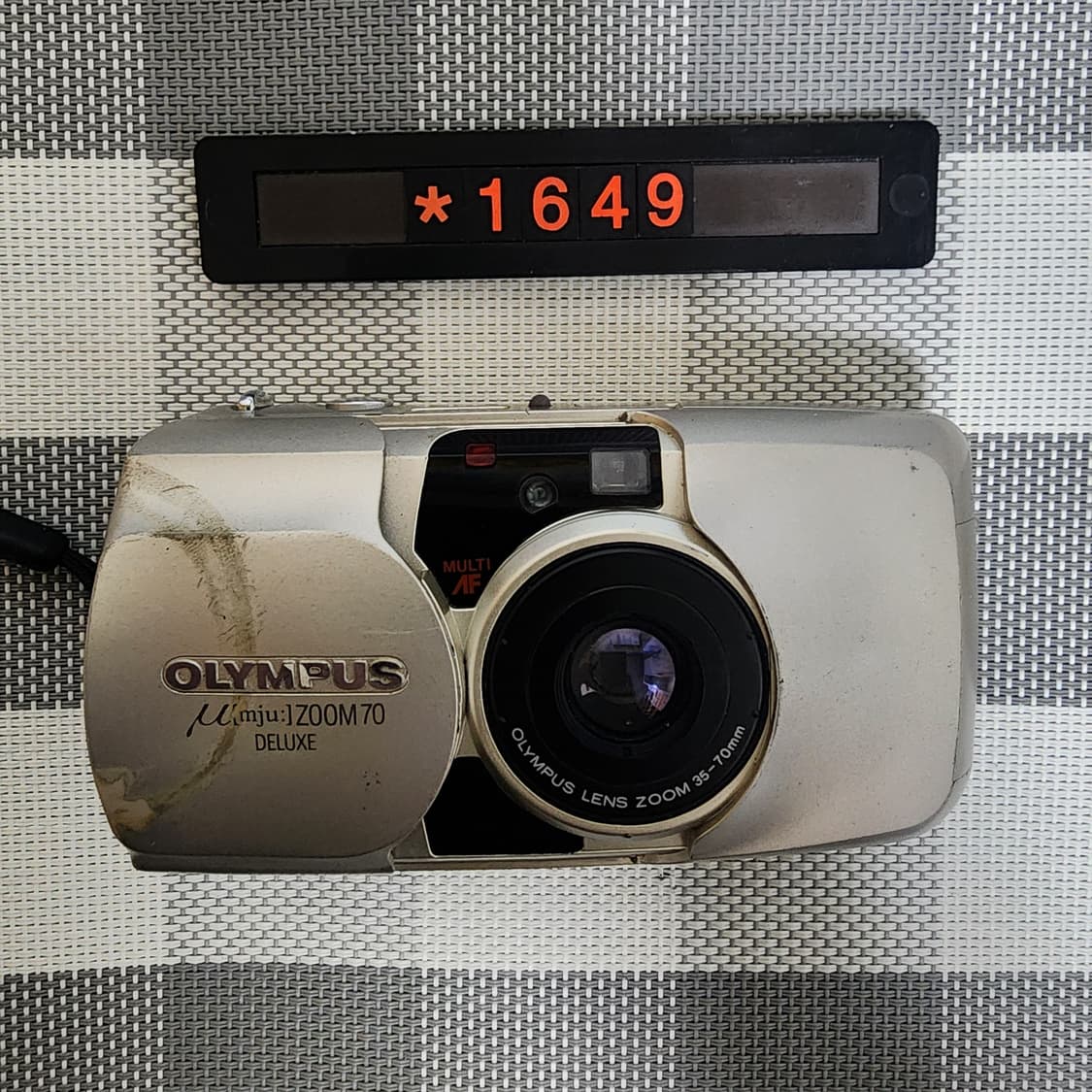 올림푸스 뮤 줌 70 디럭스 필름카메라 상품이미지2