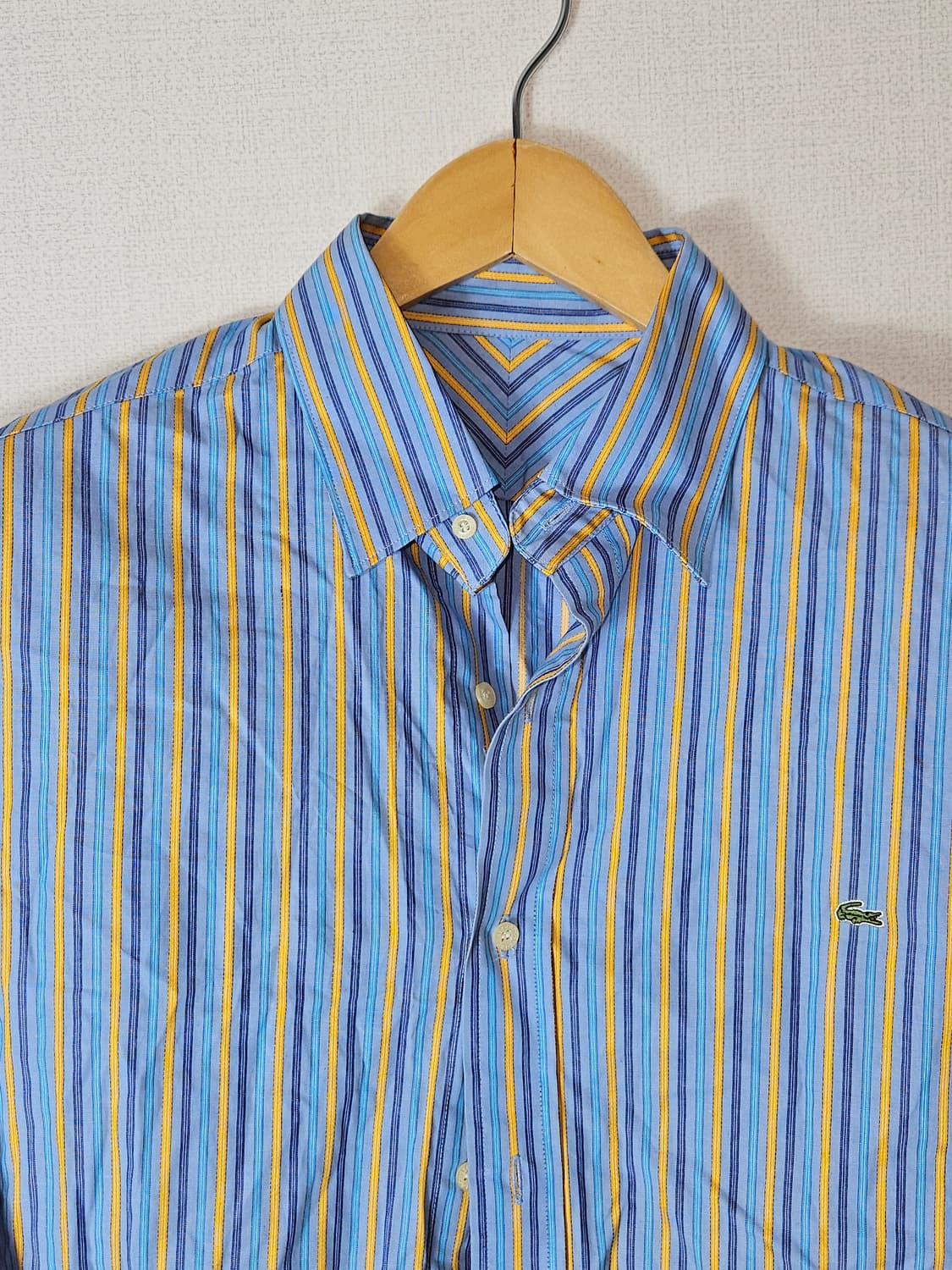 라코스테 스몰로고 옥스포드 셔츠 스트라이프 남성 95 상품이미지3