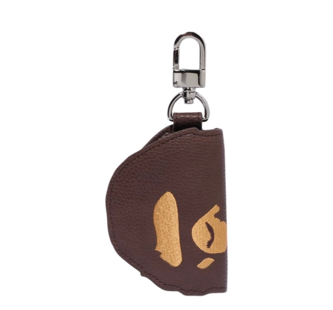 베이프 에이프 헤드 키 케이스 브라운 상품이미지1