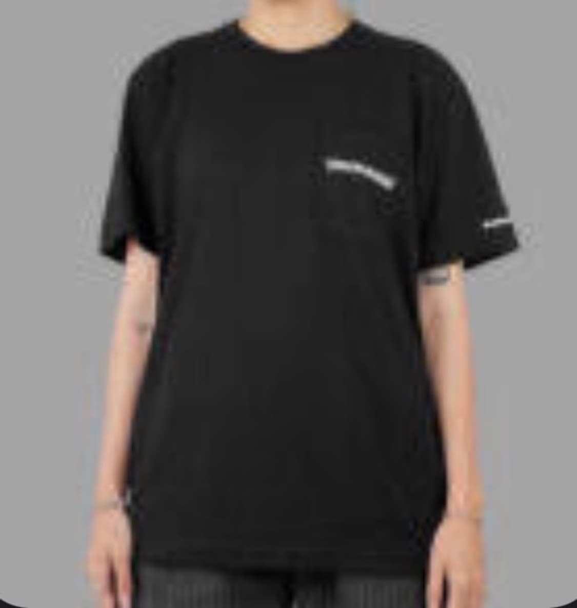 (A+/XXL) / 크롬하츠 스크롤 로고 반팔 티셔츠 블랙 상품이미지10