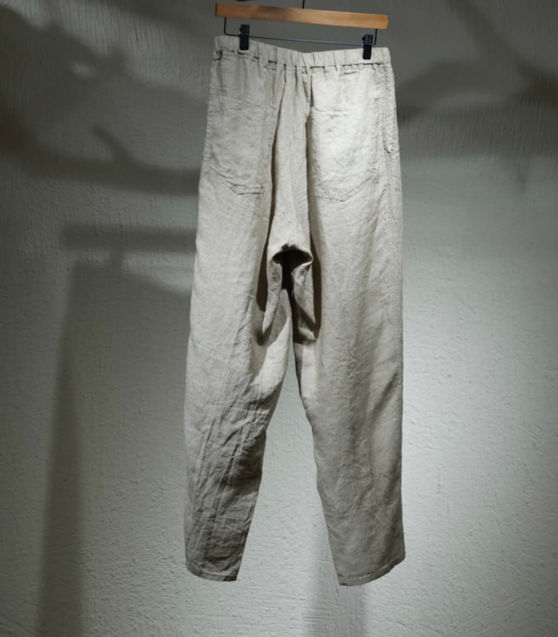 일레브 Yleve 25ss 린넨 포플린 트라우저 khaki 상품이미지5