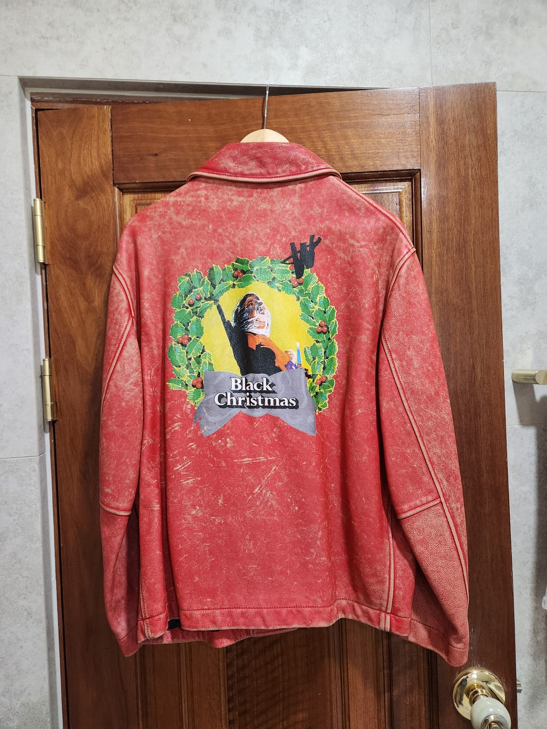 소가죽 빈티지 위싱 블루종 상품이미지4