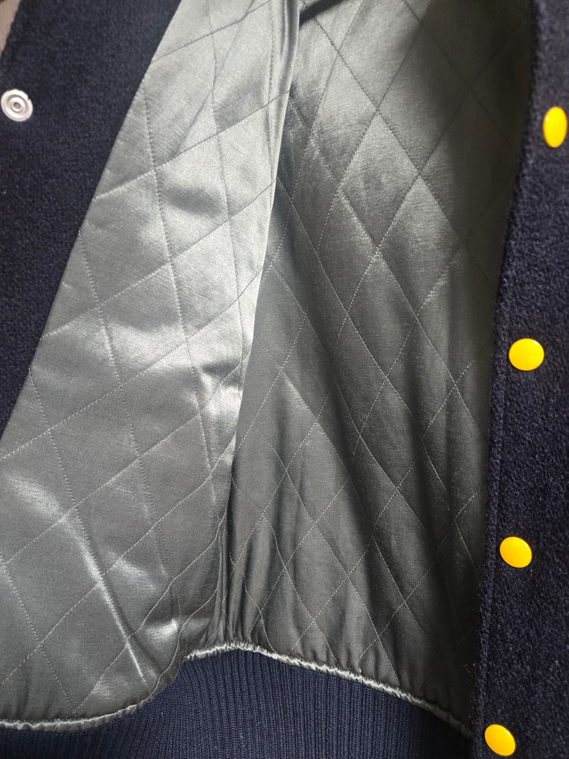 Whitesville 커스텀 풀데코 레터맨 자켓 상품이미지9